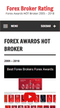 Mobile Screenshot of forexbrokerrating.net